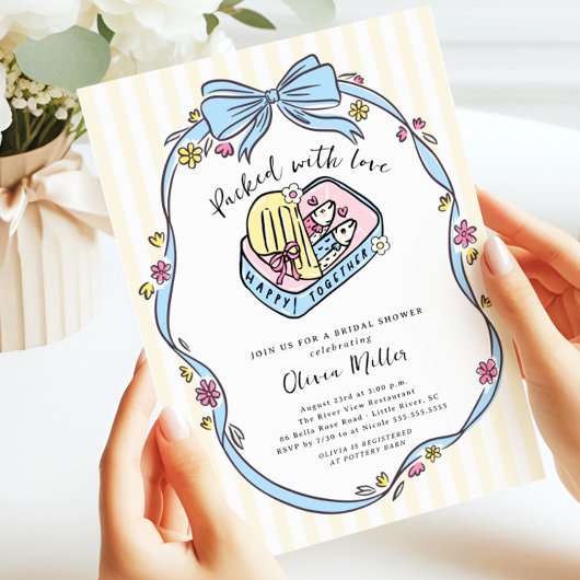 ラヴブライダルシャワー 招待状