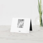 ラヴモダンアンドバ感謝していンド6数々の写真結婚s サンキューカード (裏面)