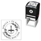 ラヴモダンィウィスクベーカリー事業で手作り セルフインキングスタンプ (インサイチュ)