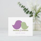 ラヴモダンィバード、日付はがきを保存 案内ポストカード (スタンド正面)