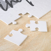 ラヴモダンイシンプル・インディアナカッコいいアポリスのデザイン ジグソーパズル (側面)