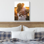ラヴモダンォレ結婚イの写真 キャンバスプリント (インサイチュ (寝室))
