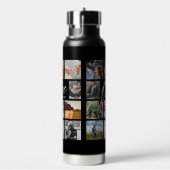 ラヴモダンカスタムフォトコラージュValentineカップル ウォーターボトル (右面)