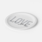 ラヴモダンニューカッコいいヨーシンプルクの都市デザイン ペーパープレート (アングル)