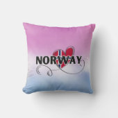 ラヴモダンノルウェー国旗スカンジナビア土産 クッション (正面)