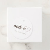 ラヴモダンハートクラフト紙製 フェイバータグ (インサイチュ)