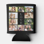 ラヴモダン10フォトコラージブラック 缶クーラー (裏面)