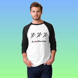 ラヴランニングィーのスローガン Tシャツ