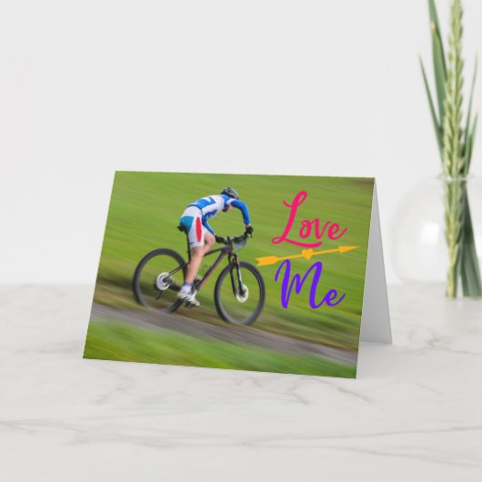 ラヴランニングロマンスカードからのLove Romance Card カード (正面)