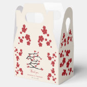 ラヴ中国のレッドさくらんぼ花婚約パーティ フェイバーボックス (オープン)