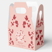 ラヴ中国のレッドさくらんぼ花婚約パーティ フェイバーボックス (オープン)