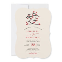 ラヴ中国のレッドさくらんぼ花婚約パーティ