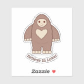 ラヴ信じビフットで シール (シート)