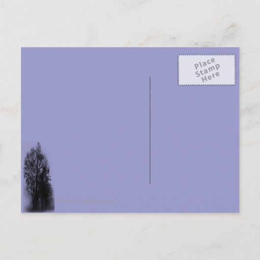 ラヴ幽霊のよく出るァンスのはがき付きハロウィーンスカイ ポストカード (裏面)