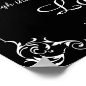 ラヴ感動的引用文バイラビナチュマンブレロフ ポスター (角)