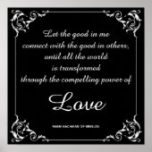 ラヴ感動的引用文バイラビナチュマンブレロフ ポスター (正面)