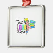 ラヴ教えのインスパイア先生 メタルオーナメント (左)