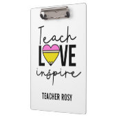 ラヴ教えインスパイアパーソナライズされた先生 クリップボード (左)