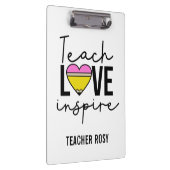ラヴ教えインスパイアパーソナライズされた先生 クリップボード (右)