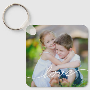 ラヴ書のパーソナライズされたPhoto Keychain キーホルダー
