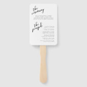 ラヴ書結婚道の儀式B&W ID940 ハンドファン (裏面)