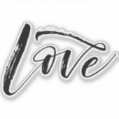 ラヴ澄んビニカスタムウム切りステッカー シール (正面)