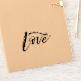 ラヴ澄んビニカスタムウム切りステッカー シール