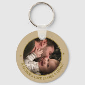 ラヴ父のツーフォトカスタム引用文 キーホルダー (正面)