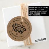 ラヴ素朴ィロゴQRコカスタムード付き手作り フェイバータグ