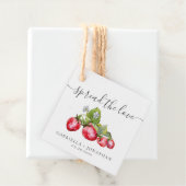 ラヴ素朴ストロベリージャムクラフト紙 フェイバータグ (インサイチュ)