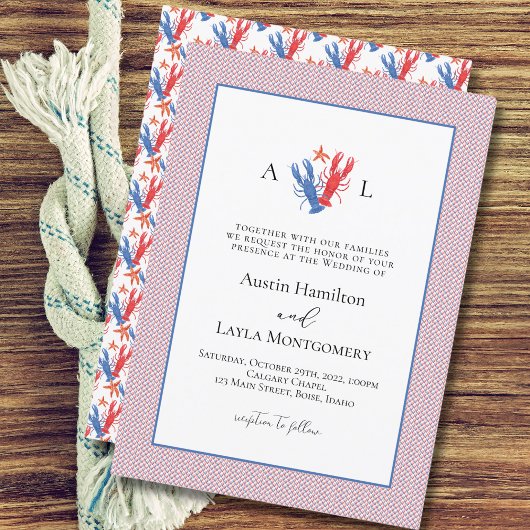 ラヴ航海のロブスター結婚ズ 招待状