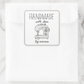 ラヴ裁縫機で手作り スクエアシール (バッグ)