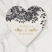 ラヴ金ゴールドブラックエレガントヴィンテージ フェイバータグ (裏面)