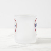 ラヴ離れィーダー フロストグラスマグカップ (中央)