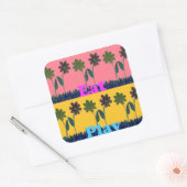 ラヴ食べアトプリント スクエアシール (封筒)