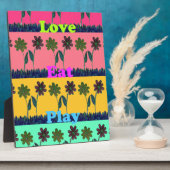 ラヴ食べアトプリント フォトプラーク (側面)