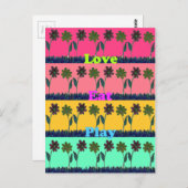 ラヴ食べアトプリント ポストカード (正面/裏面)