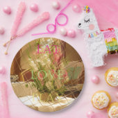 ラヴ食べ遊パーティーテーマ ペーパープレート (パーティー)