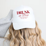 ラヴ飲カクテルバチェロレッテ週末 キャップ<br><div class="desc">このデザインは手描きはっきりしたカクテルと愛テーマを備えたトレンディー文字を特徴とする。</div>