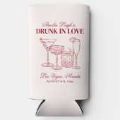 ラヴ飲カクテルバチェロレッテ週末 スリム缶クーラー (正面)