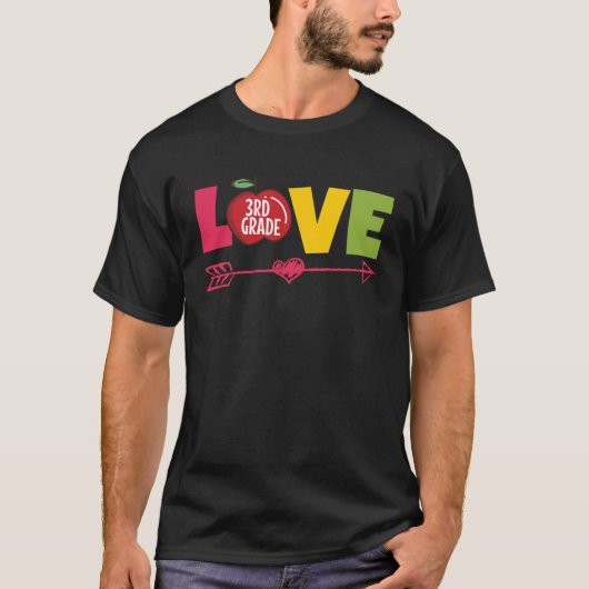 ラヴ3年生先生生 Tシャツ (正面)