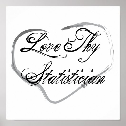 ラヴ・シー統計学者 ポスター (正面)