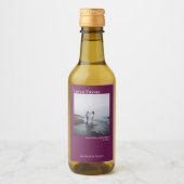 ラヴ&マ感謝していゼンタまたはベリ結婚ーのフォトミニ ワインラベル (正面)