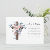 ラヴ&ユ感謝していーカリ十字葬祭記念碑 サンキューカード (スタンド正面)