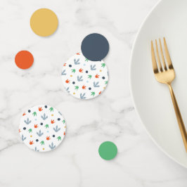 ラーウードラウス足プリント誕生日表 コンフェッティ