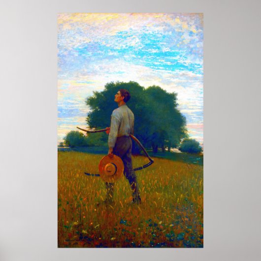 ラークウィンスローホーマーの歌1876 ポスター (正面)