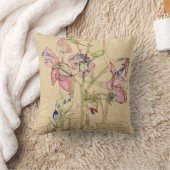 ラークスパーウォーベルスウィックバイチャールズ・マッキントッシュ クッション (ブランケット)