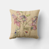 ラークスパーウォーベルスウィックバイチャールズ・マッキントッシュ クッション (裏面)