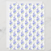 ラークスパースクラップブック紙 (正面)