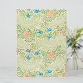 ラークスパー模様（William Morris著） カード (スタンド正面)